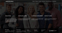 Desktop Screenshot of novelwall.org